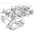Kenmore 103776610 burner section diagram