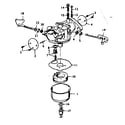 Craftsman 62720193 carburetor parts group diagram