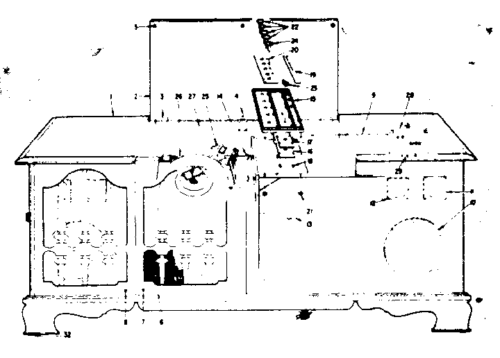 LXI 52880651 cabinet parts diagram