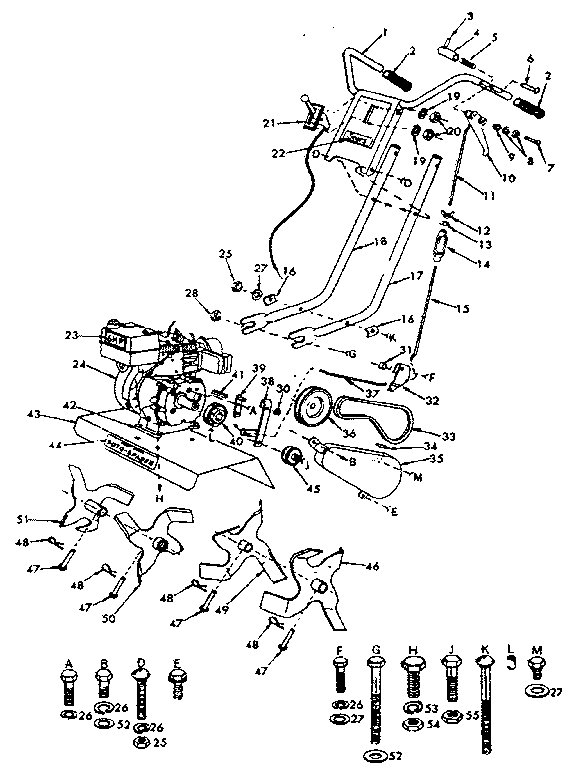 Craftsman 917294560 main frame diagram
