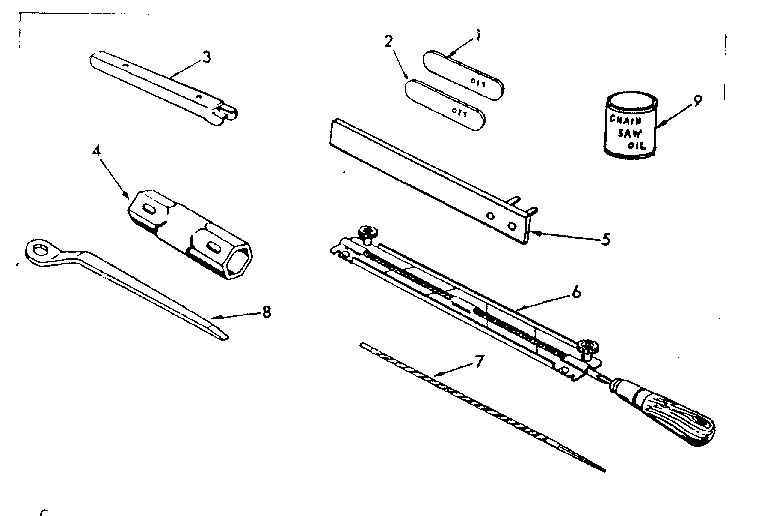 Craftsman 917351451 optional accessories diagram