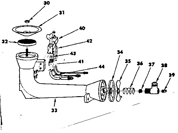 Kenmore 155765140 burner diagram