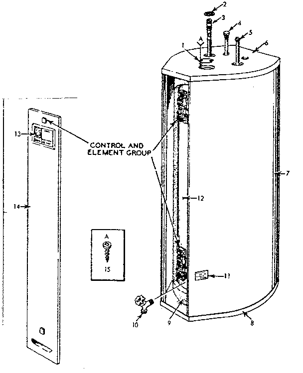 Kenmore 183326310 replacement parts diagram