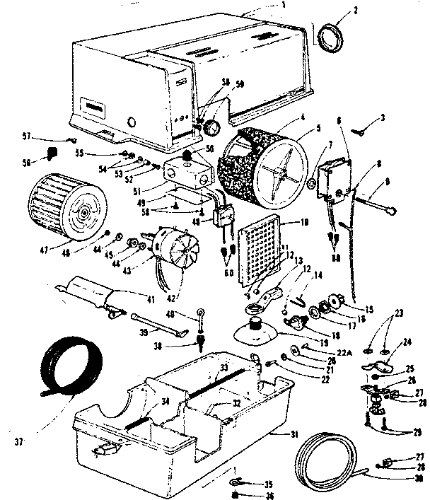 Kenmore 303931510 replacement parts diagram