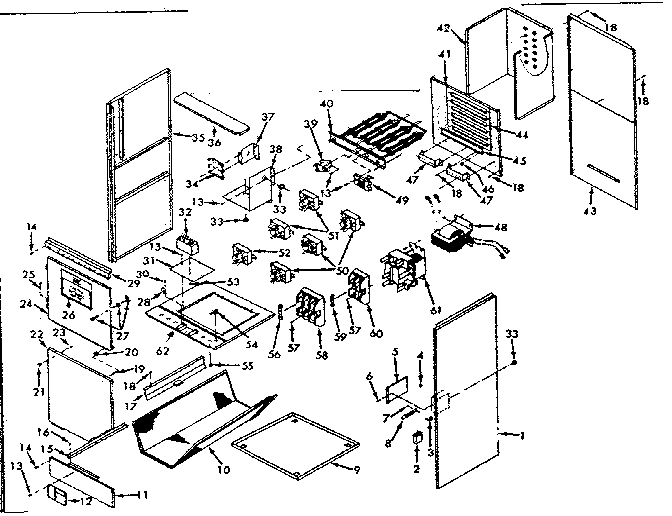 Kenmore 867587740 unit parts diagram