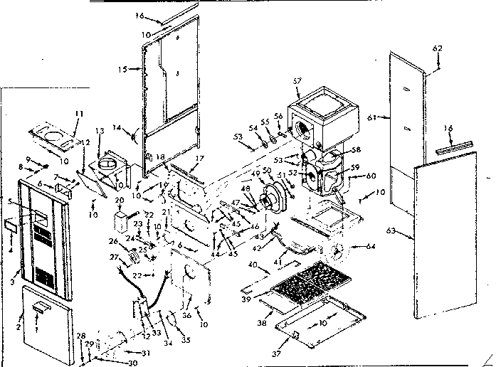 Kenmore 867743930 functional replacement parts diagram
