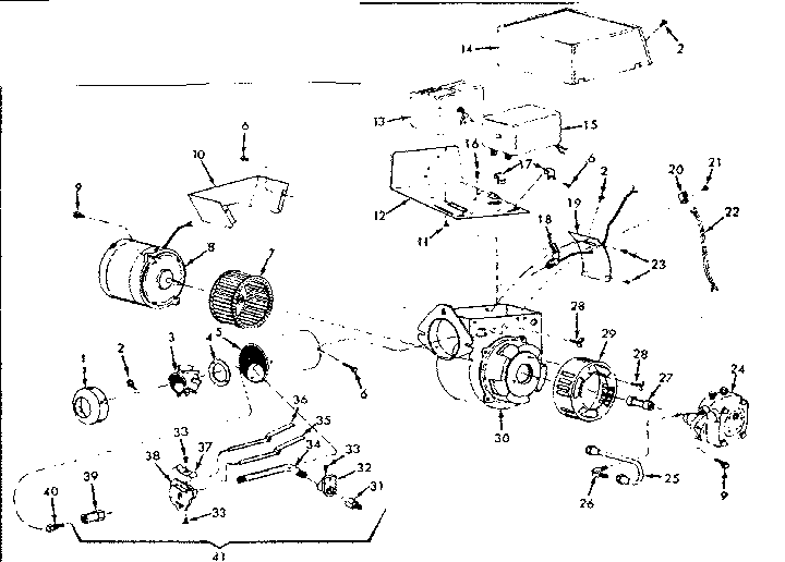 Kenmore 867743930 oil burner assembly diagram