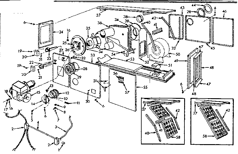 Kenmore 867747950 functional replacement parts diagram