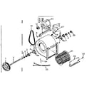 Kenmore 867761950 blower (model 867.761970) diagram