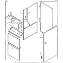 Kenmore 867764540 furnace casing diagram
