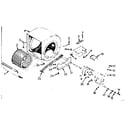 Kenmore 867767730 blower assembly diagram