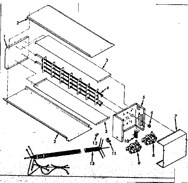 ICP HB2-14.4 unit parts diagram