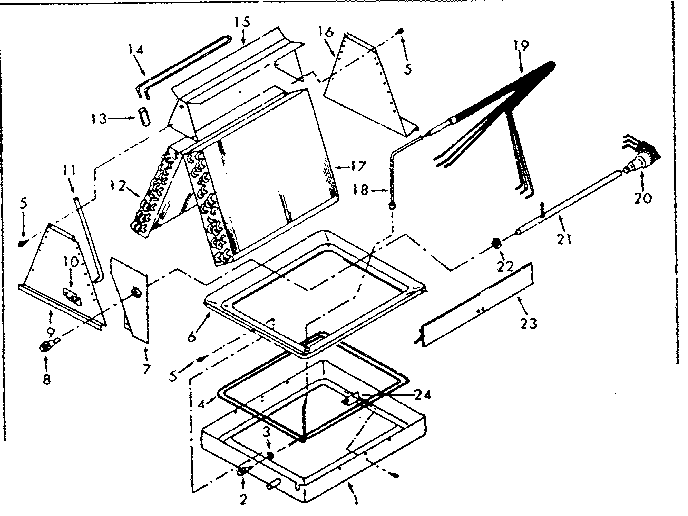 Kenmore 867813241 evaporator diagram