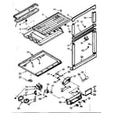 Kenmore 1067647240 breaker and partition parts diagram