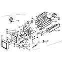 Kenmore 106845709 icemaker diagram
