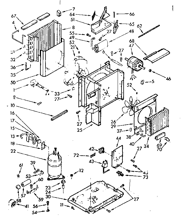 Kenmore 10673094 unit diagram