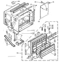 Kenmore 10673961 cabinet diagram