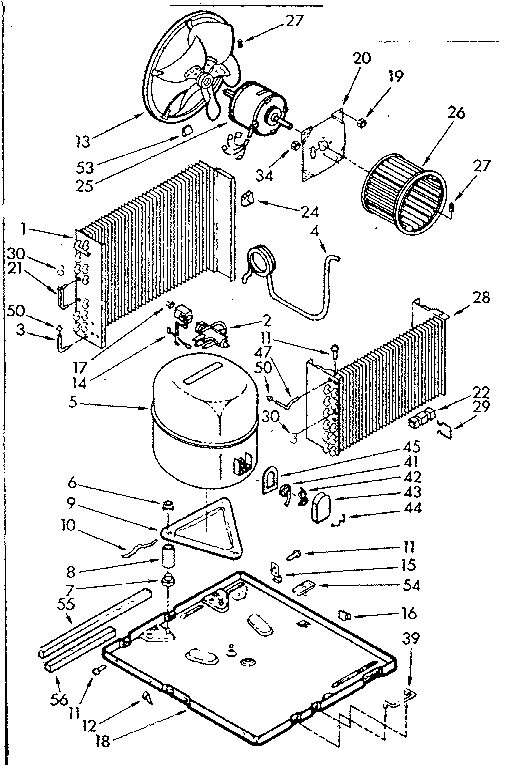 Kenmore 106740770 unit diagram