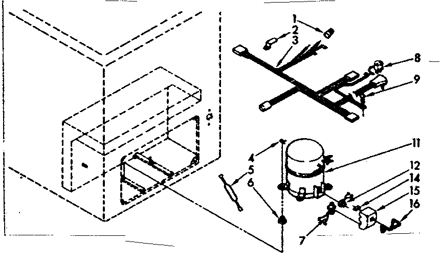 Kenmore 198714600 unit diagram