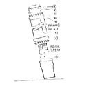 Sears 50245512 head fittings diagram