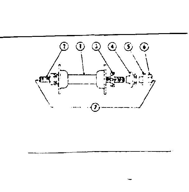 Sears 50245512 front hub parts diagram