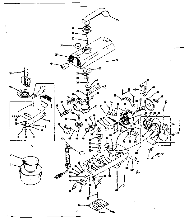 Kenmore 40082450 replacement parts diagram