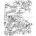 Kenmore 1037886696 burner section diagram