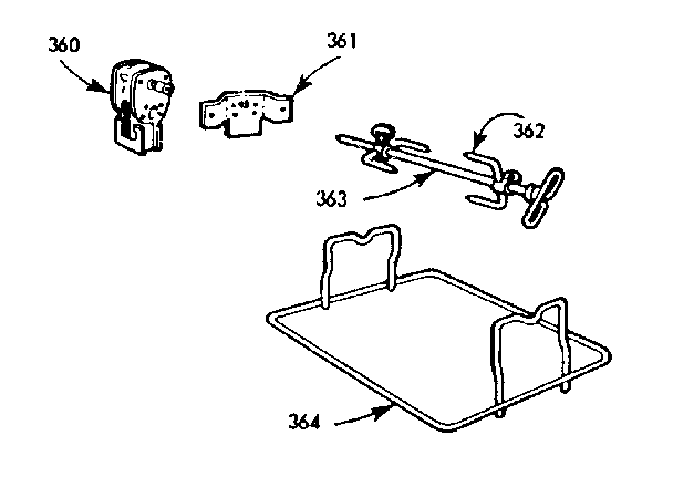 Kenmore 1037886656 optional equipment diagram