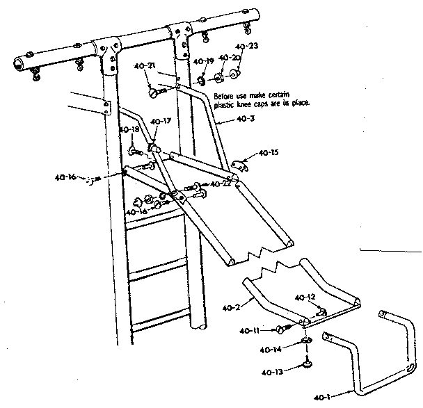 Sears 70172757-83 slide assembly no. 103 diagram