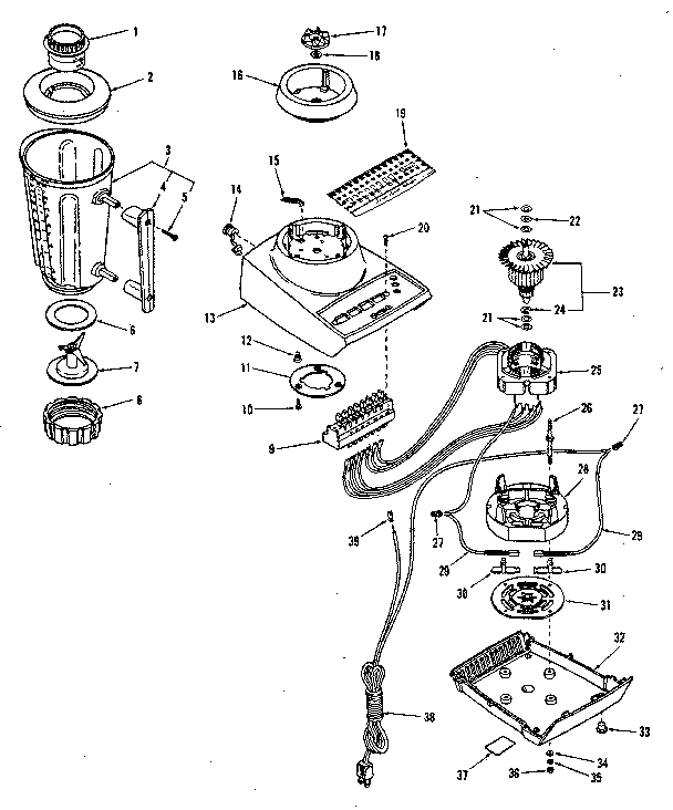 Kenmore 400829104 replacement parts diagram
