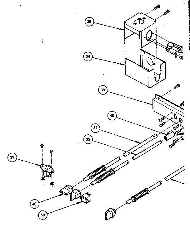 LaSalle Deitch IM-73 control panel diagram