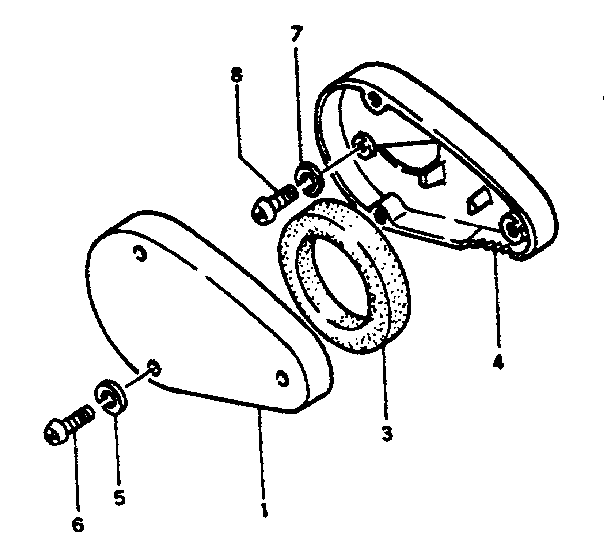 Sears 48855 air cleaner diagram