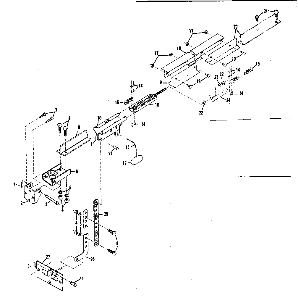 Craftsman 139655620 rail assembly diagram