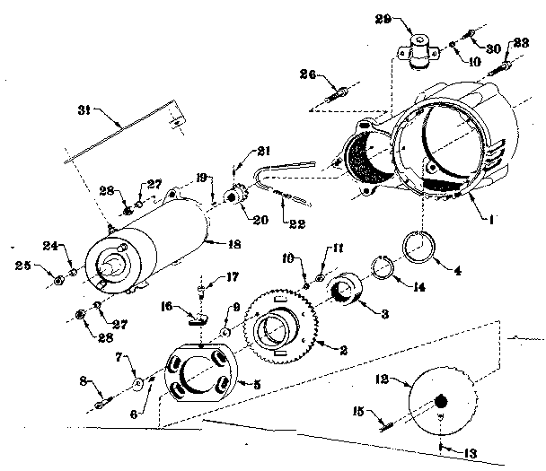 Craftsman 58031890 starter diagram