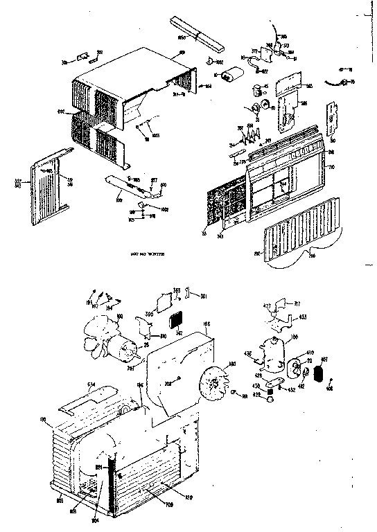 Kenmore 3637770520 replacement parts diagram