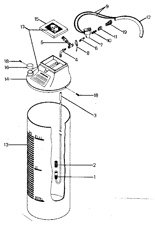 Rid O Rust 265000 functional replacement parts diagram