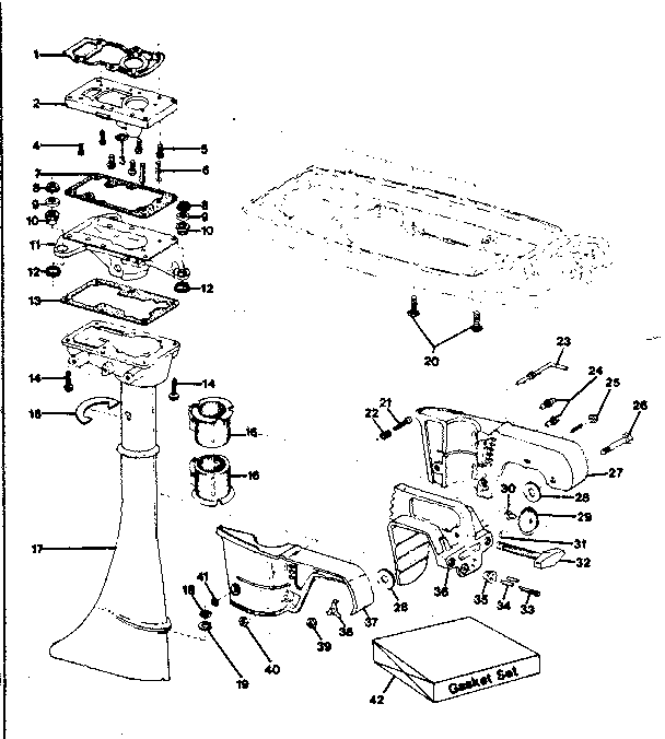 Eska 14140B column assembly diagram