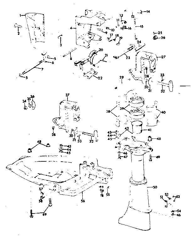 Eska 14152B column assembly diagram