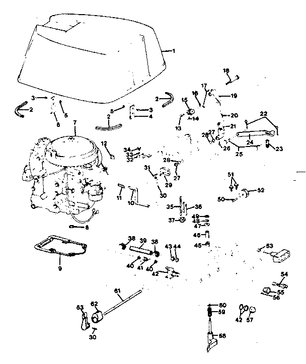 Eska 14153B power head assembly diagram