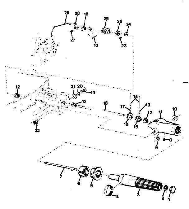 Eska 14153B twist grip assembly diagram