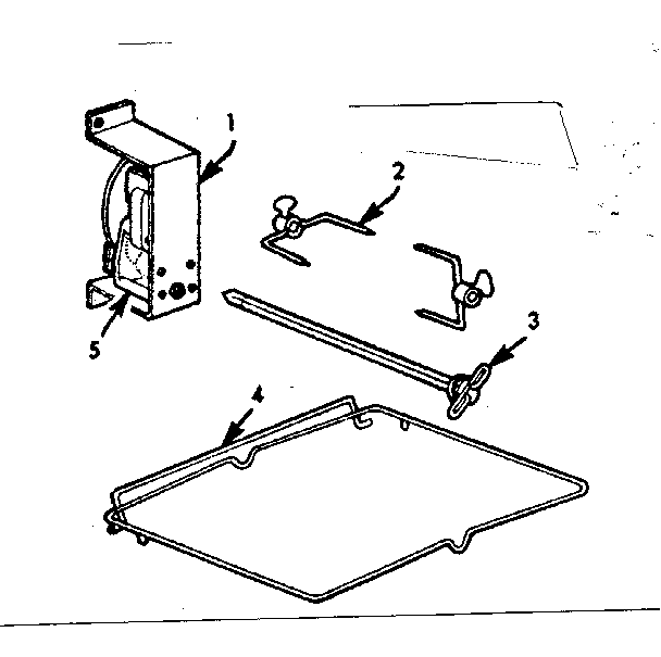Kenmore 1034053710 rotisserie diagram