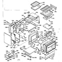 Kenmore 1037777020 lower body diagram