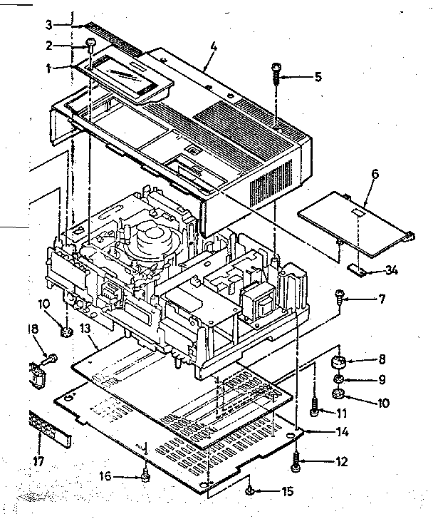 LXI 56453010250 cabinet and chassis diagram