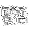Kenmore 1037785000 eye level oven diagram