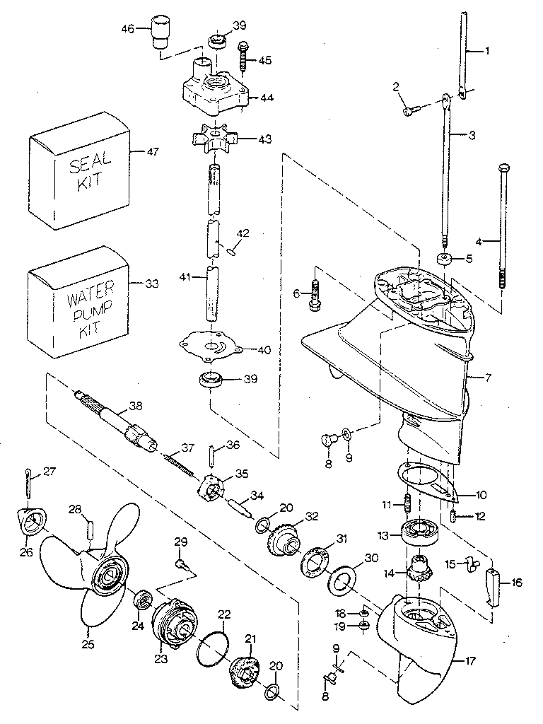 Craftsman 225581980 gearhousing diagram
