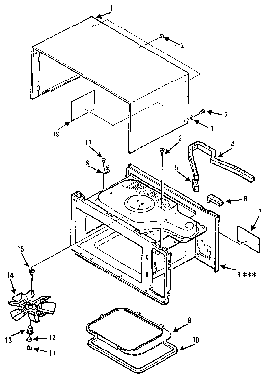 Kenmore 5658812680 cabinet diagram