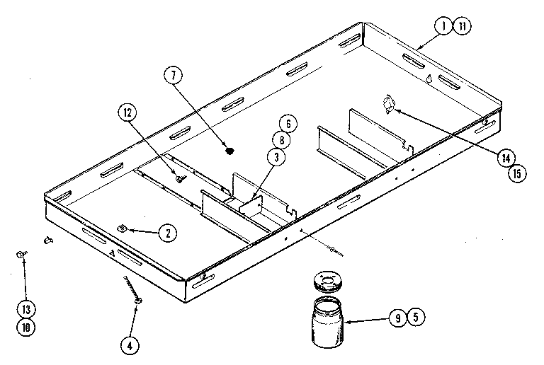 Kenmore 22310(1988) burner box diagram