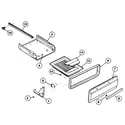 Tappan 32-1048 drawer diagram