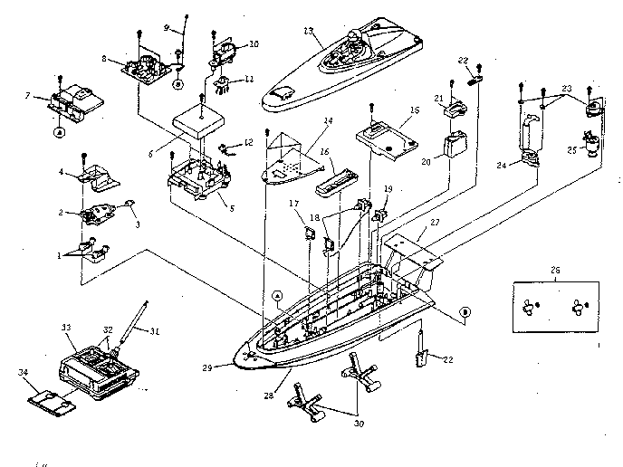 Nikko 19120 replacement parts diagram