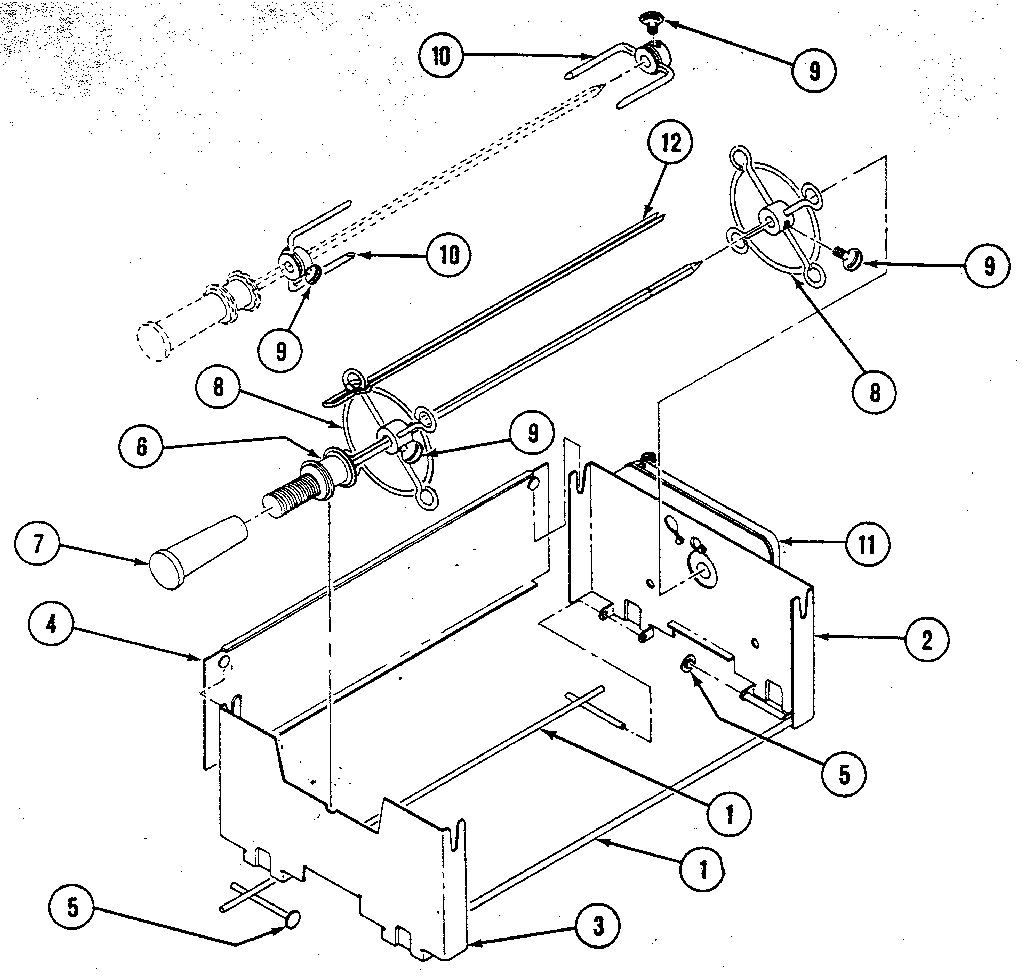 Kenmore 22602 shish kebab diagram